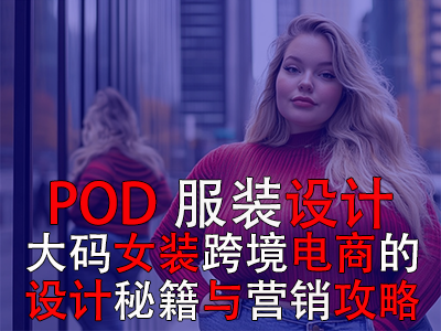 POD服裝設(shè)計(jì)：大碼女裝跨境電商的設(shè)計(jì)秘籍與營(yíng)銷(xiāo)攻略