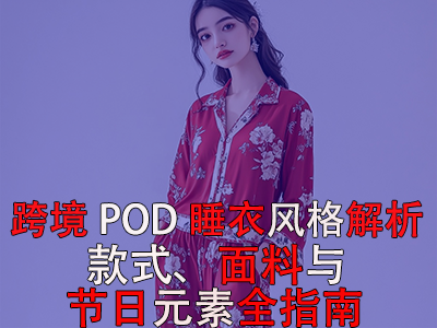 跨境POD睡衣風(fēng)格解析：款式、面料與節(jié)日元素全指南