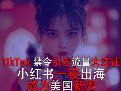 TikTok禁令引發(fā)流量大遷徙：小紅書一夜出海，成為美國新寵